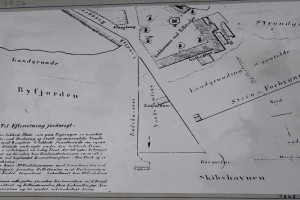 Bilde av Kart over Skipshavnen fra 1865